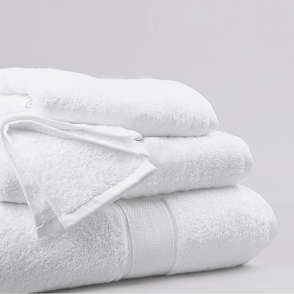 Bath Towel Pearl White 600 GMS (100% Cotton)